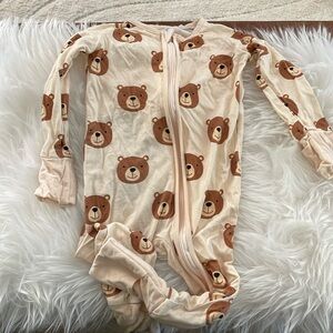 Teddy bear pajamas 3-6mo